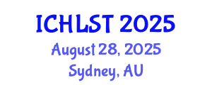 International Conference on Hospitality, Leisure, Sport, and Tourism (ICHLST) August 28, 2025 - Sydney, Australia