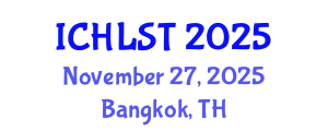 International Conference on Hospitality, Leisure, Sport, and Tourism (ICHLST) November 27, 2025 - Bangkok, Thailand