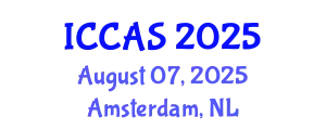 International Conference on Control and Automation Systems (ICCAS) August 07, 2025 - Amsterdam, Netherlands