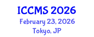 International Conference on Chaos, Control, Modelling and Simulation (ICCMS) February 23, 2026 - Tokyo, Japan