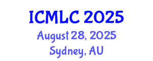 International Conference on Machine Learning and Cybernetics (ICMLC) August 28, 2025 - Sydney, Australia