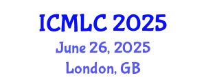 International Conference on Machine Learning and Cybernetics (ICMLC) June 26, 2025 - London, United Kingdom
