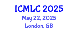 International Conference on Machine Learning and Cybernetics (ICMLC) May 22, 2025 - London, United Kingdom