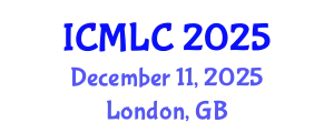International Conference on Machine Learning and Cybernetics (ICMLC) December 11, 2025 - London, United Kingdom