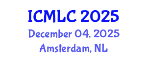 International Conference on Machine Learning and Cybernetics (ICMLC) December 04, 2025 - Amsterdam, Netherlands