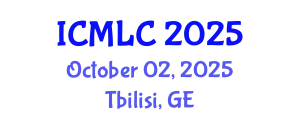 International Conference on Machine Learning and Cybernetics (ICMLC) October 02, 2025 - Tbilisi, Georgia