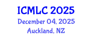 International Conference on Machine Learning and Cybernetics (ICMLC) December 04, 2025 - Auckland, New Zealand