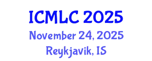 International Conference on Machine Learning and Cybernetics (ICMLC) November 24, 2025 - Reykjavik, Iceland