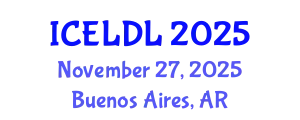 International Conference on E-Learning and Distance Learning (ICELDL) November 27, 2025 - Buenos Aires, Argentina