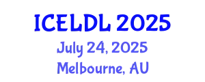 International Conference on E-Learning and Distance Learning (ICELDL) July 24, 2025 - Melbourne, Australia