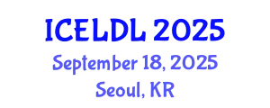 International Conference on E-Learning and Distance Learning (ICELDL) September 18, 2025 - Seoul, Republic of Korea