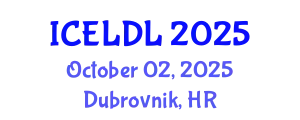 International Conference on E-Learning and Distance Learning (ICELDL) October 02, 2025 - Dubrovnik, Croatia