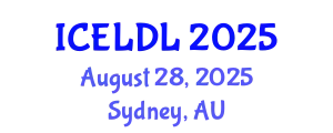 International Conference on E-Learning and Distance Learning (ICELDL) August 28, 2025 - Sydney, Australia