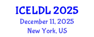 International Conference on E-Learning and Distance Learning (ICELDL) December 11, 2025 - New York, United States