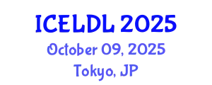 International Conference on E-Learning and Distance Learning (ICELDL) October 09, 2025 - Tokyo, Japan