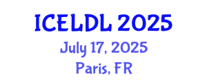 International Conference on E-Learning and Distance Learning (ICELDL) July 17, 2025 - Paris, France