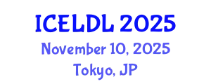 International Conference on E-Learning and Distance Learning (ICELDL) November 10, 2025 - Tokyo, Japan