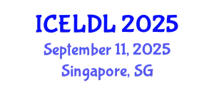 International Conference on E-Learning and Distance Learning (ICELDL) September 11, 2025 - Singapore, Singapore