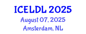 International Conference on E-Learning and Distance Learning (ICELDL) August 07, 2025 - Amsterdam, Netherlands