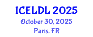 International Conference on E-Learning and Distance Learning (ICELDL) October 30, 2025 - Paris, France