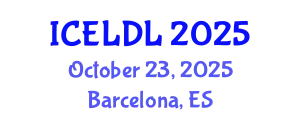 International Conference on E-Learning and Distance Learning (ICELDL) October 23, 2025 - Barcelona, Spain
