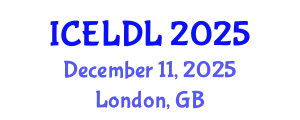 International Conference on E-Learning and Distance Learning (ICELDL) December 11, 2025 - London, United Kingdom