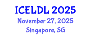 International Conference on E-Learning and Distance Learning (ICELDL) November 27, 2025 - Singapore, Singapore