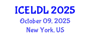 International Conference on E-Learning and Distance Learning (ICELDL) October 09, 2025 - New York, United States