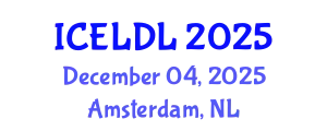 International Conference on E-Learning and Distance Learning (ICELDL) December 04, 2025 - Amsterdam, Netherlands