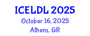 International Conference on E-Learning and Distance Learning (ICELDL) October 16, 2025 - Athens, Greece