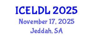 International Conference on E-Learning and Distance Learning (ICELDL) November 17, 2025 - Jeddah, Saudi Arabia
