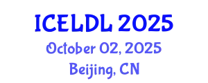 International Conference on E-Learning and Distance Learning (ICELDL) October 02, 2025 - Beijing, China