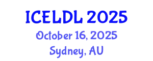 International Conference on E-Learning and Distance Learning (ICELDL) October 16, 2025 - Sydney, Australia
