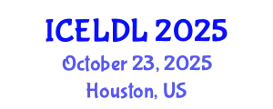 International Conference on E-Learning and Distance Learning (ICELDL) October 23, 2025 - Houston, United States