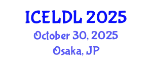 International Conference on E-Learning and Distance Learning (ICELDL) October 30, 2025 - Osaka, Japan