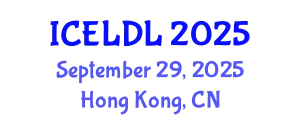 International Conference on E-Learning and Distance Learning (ICELDL) September 29, 2025 - Hong Kong, China