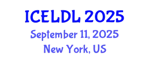 International Conference on E-Learning and Distance Learning (ICELDL) September 11, 2025 - New York, United States