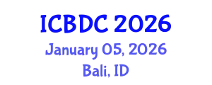 International Conference on Big Data Computing (ICBDC) January 05, 2026 - Bali, Indonesia