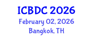 International Conference on Big Data Computing (ICBDC) February 02, 2026 - Bangkok, Thailand