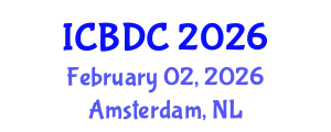 International Conference on Big Data Computing (ICBDC) February 02, 2026 - Amsterdam, Netherlands