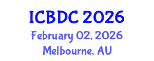 International Conference on Big Data Computing (ICBDC) February 02, 2026 - Melbourne, Australia