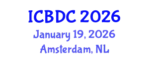 International Conference on Big Data Computing (ICBDC) January 19, 2026 - Amsterdam, Netherlands