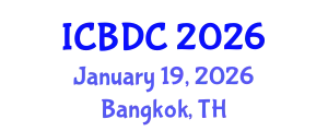 International Conference on Big Data Computing (ICBDC) January 19, 2026 - Bangkok, Thailand
