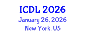 International Conference on Digital Libraries (ICDL) January 26, 2026 - New York, United States