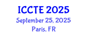 International Conference on Contemporary Trends in Education (ICCTE) September 25, 2025 - Paris, France