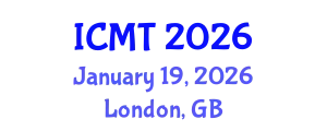 International Conference on Magnet Technology (ICMT) January 19, 2026 - London, United Kingdom