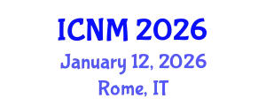 International Conference on Nanoscale Magnetism (ICNM) January 12, 2026 - Rome, Italy