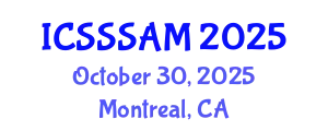 International Conference on Solid-State Sensors, Actuators and Microsystems (ICSSSAM) October 30, 2025 - Montreal, Canada