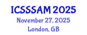 International Conference on Solid-State Sensors, Actuators and Microsystems (ICSSSAM) November 27, 2025 - London, United Kingdom