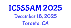 International Conference on Solid-State Sensors, Actuators and Microsystems (ICSSSAM) December 18, 2025 - Toronto, Canada